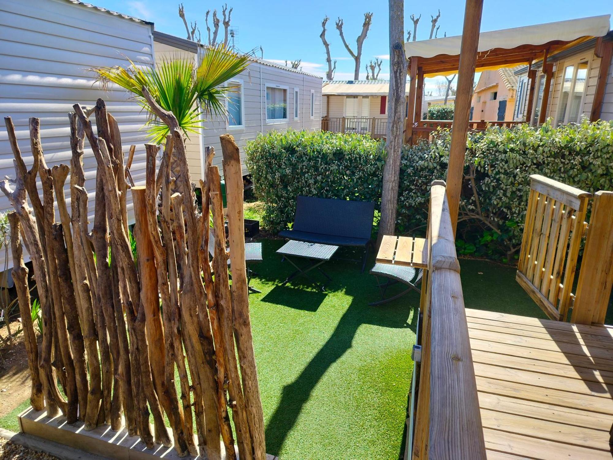 Mobil-Home Les Locs Danous Valras-Plage Eksteriør bilde